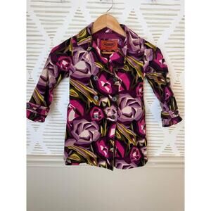 Missoni for Target Girls XL 4t-5t Velour Pea Coat
